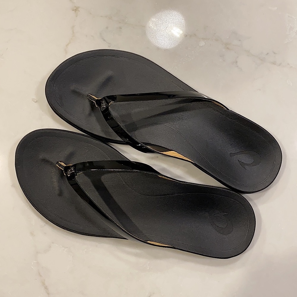 NEW OluKai Ho‘ōpio Leather Flip Flop